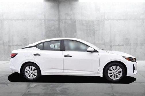 Cloud White 2025 Nissan Sentra S