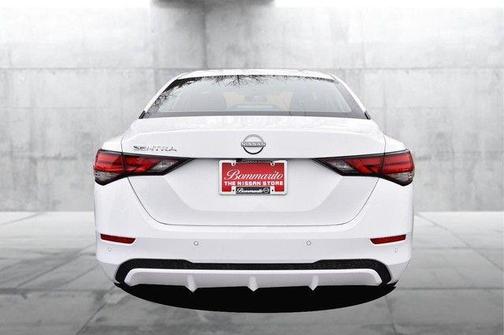 Cloud White 2025 Nissan Sentra S