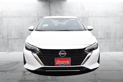 Cloud White 2025 Nissan Sentra S