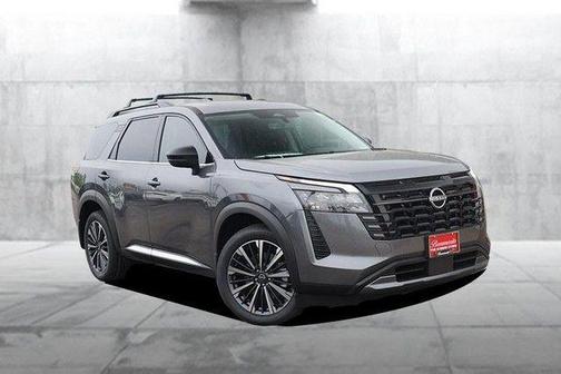 Gun Metallic 2026 Nissan Pathfinder Platinum