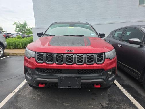 Red 2025 Jeep Compass Trailhawk