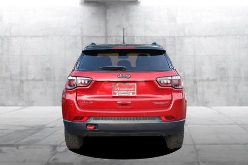 Red 2025 Jeep Compass Trailhawk