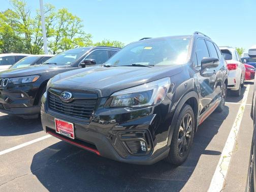 Crystal Black Silica 2021 Subaru Forester Sport
