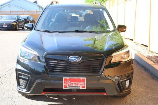 Crystal Black Silica 2021 Subaru Forester Sport
