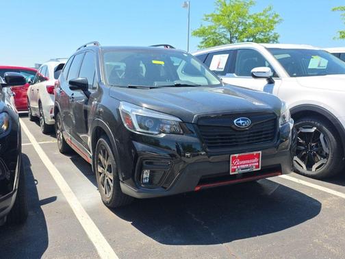 Crystal Black Silica 2021 Subaru Forester Sport