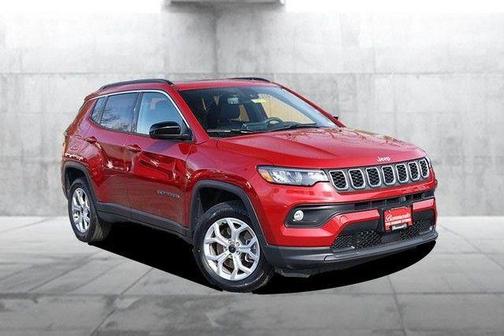 Red 2025 Jeep Compass Latitude