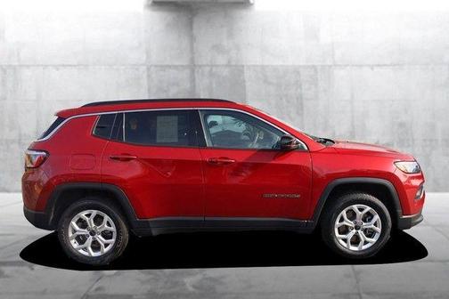 Red 2025 Jeep Compass Latitude