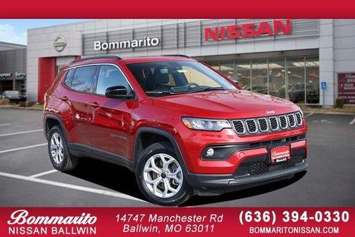 Red 2025 Jeep Compass Latitude