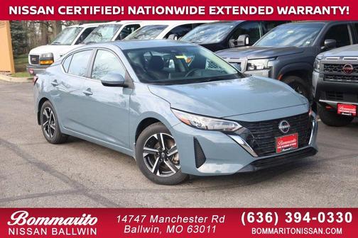 Atlantic Gray M 2024 Nissan Sentra SV