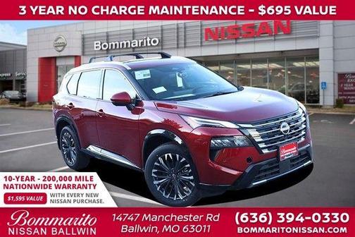 Scarlet Ember 2026 Nissan Rogue Platinum