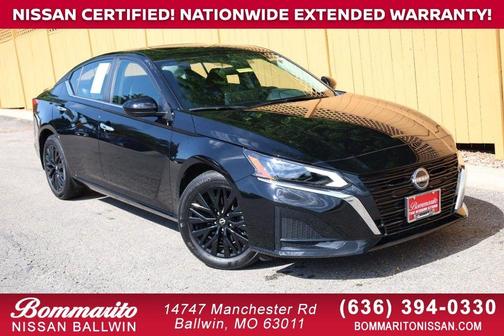 Super Black 2025 Nissan Altima SV