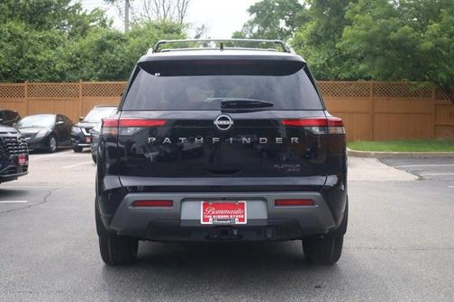 Black 2026 Nissan Pathfinder Platinum