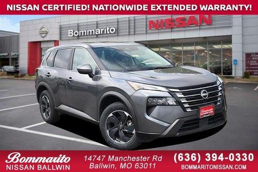 Gun Metallic 2025 Nissan Rogue SV