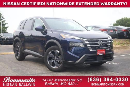 Deep Ocean Blue 2025 Nissan Rogue SV