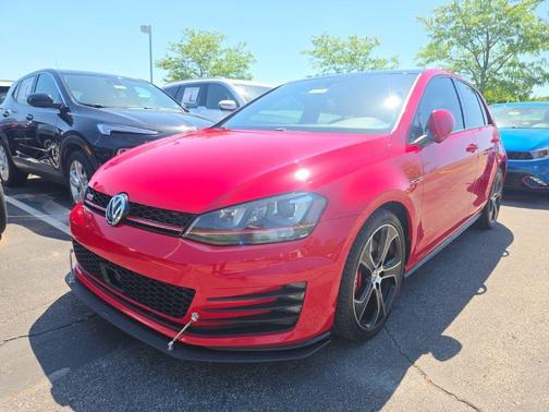 Tornado Red 2017 Volkswagen Golf GTI Autobahn 4-Door