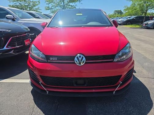Tornado Red 2017 Volkswagen Golf GTI Autobahn 4-Door
