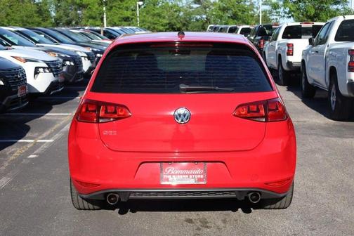 Tornado Red 2017 Volkswagen Golf GTI Autobahn 4-Door