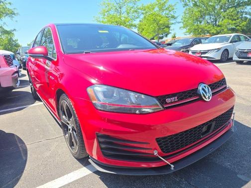 Tornado Red 2017 Volkswagen Golf GTI Autobahn 4-Door