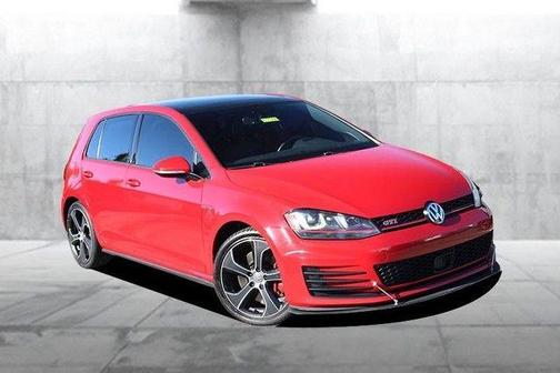 Tornado Red 2017 Volkswagen Golf GTI Autobahn 4-Door