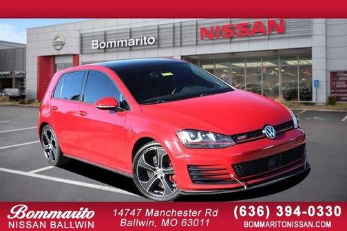 Tornado Red 2017 Volkswagen Golf GTI Autobahn 4-Door