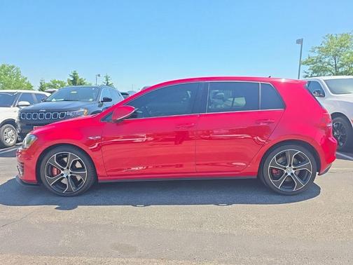 Tornado Red 2017 Volkswagen Golf GTI Autobahn 4-Door