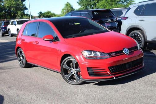 Tornado Red 2017 Volkswagen Golf GTI Autobahn 4-Door