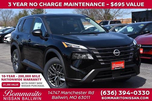 Black 2026 Nissan Rogue S