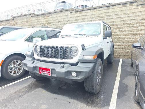 Bright White Clearcoat 2025 Jeep Wrangler Sport