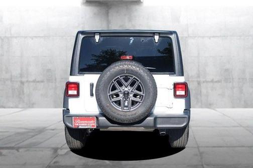 Bright White Clearcoat 2025 Jeep Wrangler Sport