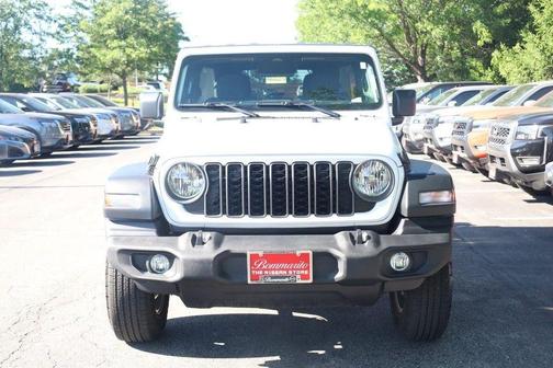 Bright White Clearcoat 2025 Jeep Wrangler Sport
