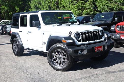 Bright White Clearcoat 2025 Jeep Wrangler Sport