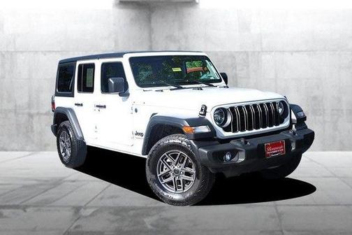 Bright White Clearcoat 2025 Jeep Wrangler Sport