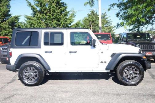 Bright White Clearcoat 2025 Jeep Wrangler Sport