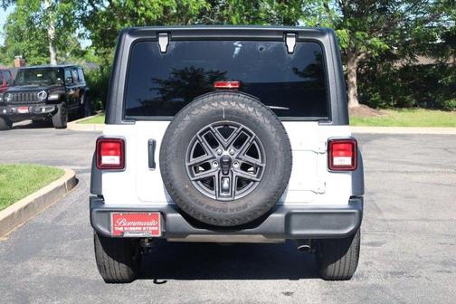 Bright White Clearcoat 2025 Jeep Wrangler Sport