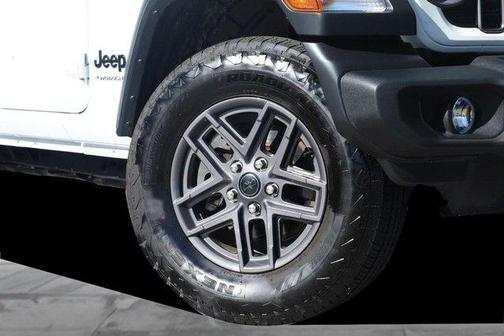Bright White Clearcoat 2025 Jeep Wrangler Sport