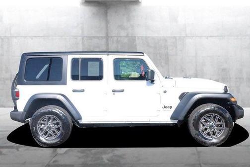 Bright White Clearcoat 2025 Jeep Wrangler Sport