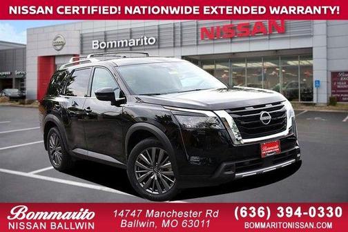 Super Black 2025 Nissan Pathfinder SL