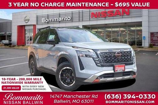 Boulder Gray Metallic 2026 Nissan Pathfinder Rock Creek