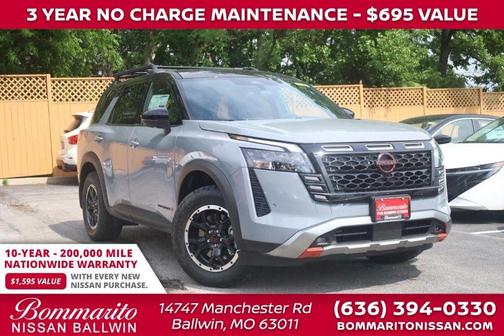 Boulder Gray Metallic 2026 Nissan Pathfinder Rock Creek