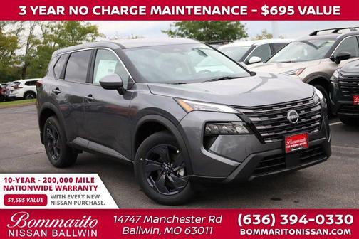 Gun Metallic 2026 Nissan Rogue SV
