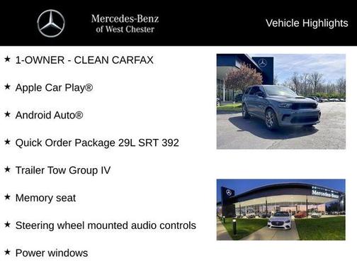 Destroyer Gray Clearcoat 2024 Dodge Durango SRT 392