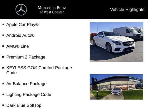 2018 Mercedes-Benz E-Class E 400