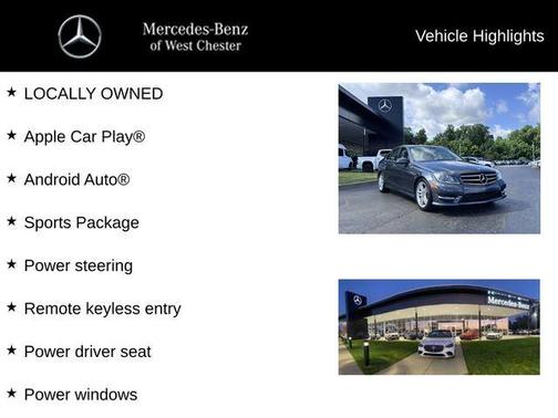2014 Mercedes-Benz C-Class C 300 4MATIC