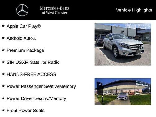 2018 Mercedes-Benz GLA 250 Base 4MATIC