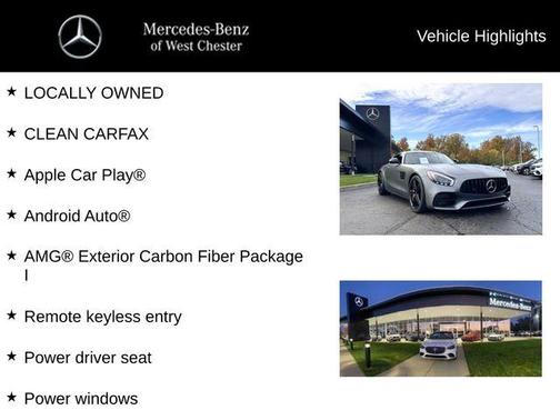 2019 Mercedes-Benz AMG GT C