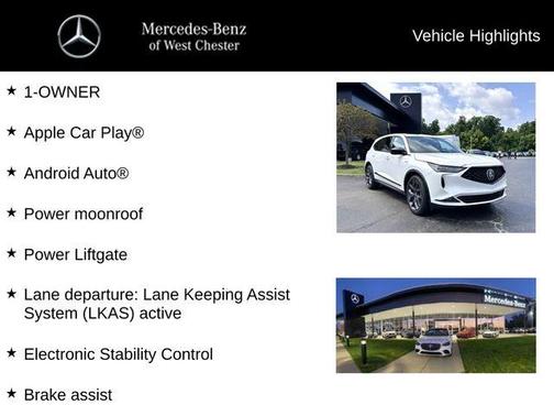 2022 Acura MDX A-Spec