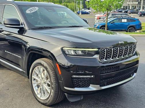 Diamond Black 2021 Jeep Grand Cherokee L Summit
