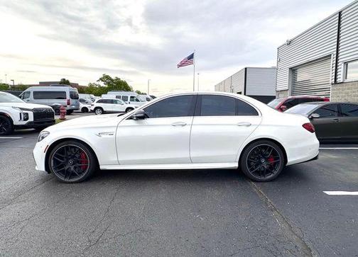 Diamond White 2021 Mercedes-Benz AMG E 63 S 4MATIC