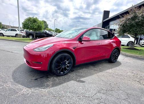 Red Multi 2021 Tesla Model Y Long Range