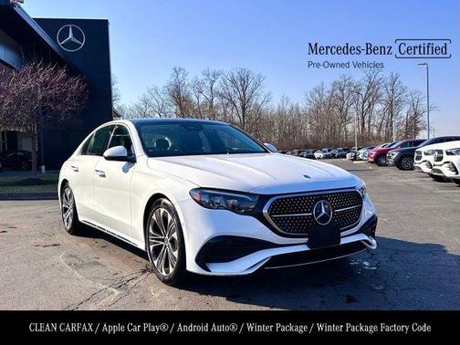 Polar White 2025 Mercedes-Benz E-Class E 350 4MATIC